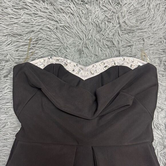Ruby Rox Black Mini Formal Dress Size 7 - Picture 2 of 8